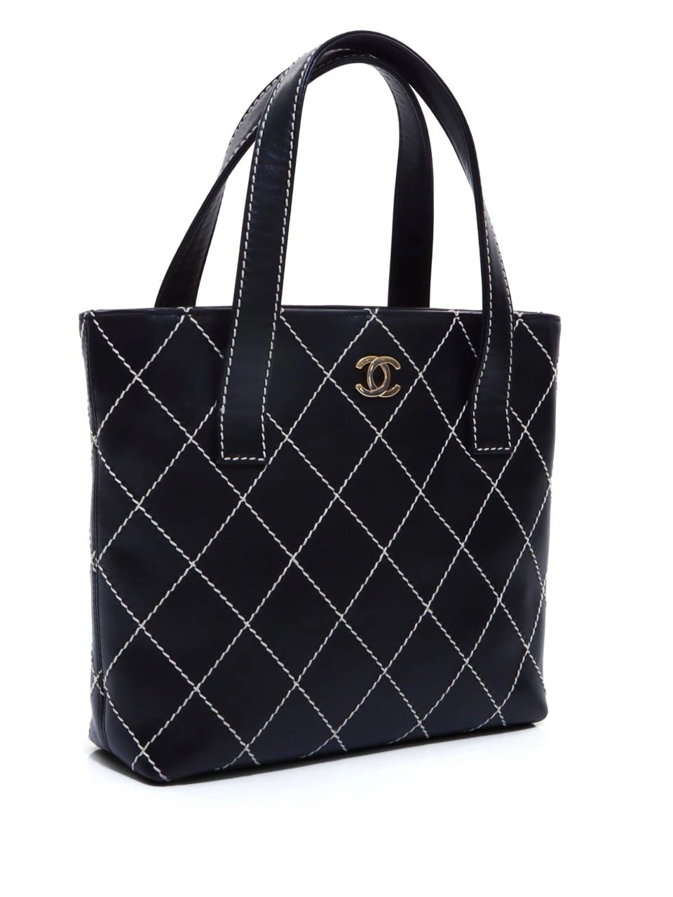 Cheap HOT SALE handbag Wild CHANEL Women 2002 Stitch 0422
